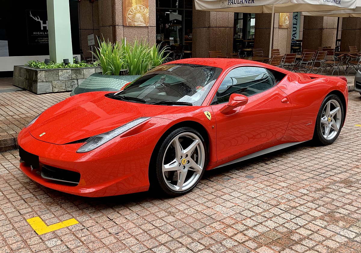 Ferrari 458 Italia Coupe