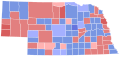 1900 Nebraska Gubernatorial Election by County