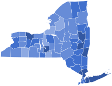 Results by county
.mw-parser-output .legend{page-break-inside:avoid;break-inside:avoid-column}.mw-parser-output .legend-color{display:inline-block;min-width:1.25em;height:1.25em;line-height:1.25;margin:1px 0;text-align:center;border:1px solid black;background-color:transparent;color:black}.mw-parser-output .legend-text{}
Cuomo
50-60%
60-70%
70-80%
80-90% 1994 New York Democratic gubernatorial primary election results map by county (vote share).svg