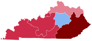 2004 Kentucky United States House of Representatives election by Congressional District.svg