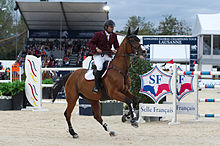 Ali Al Rumaihi mit Ravenna bei der Lausanne International Horse Show 2013