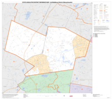 Map of Massachusetts House of Representatives' 3rd Middlesex district, based on the 2010 United States census. 2013 map 3rd Middlesex district Massachusetts House of Representatives DC10SLDL25120 001.png