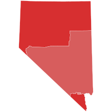 2014 Nevada gubernatorial election by congressional district.svg