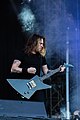 Harri Harrison from Airbourne at the Nova Rock 2017