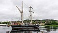 * Nomination The 102-ft, square-rigged brigantine, Lady of Avenel, waiting to enter Caledonian Canal at Inverness, Scotland. --GRDN711 03:35, 8 October 2023 (UTC) * Decline  Oppose Lack of detail, pixelation from stern to left edge. --Tagooty 06:00, 8 October 2023 (UTC)  I withdraw my nomination Thanks for the review. GRDN711 19:23, 8 October 2023 (UTC)