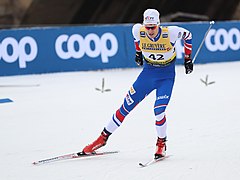 Šeller beim Skilanglauf-Weltcup 2019 in Dresden