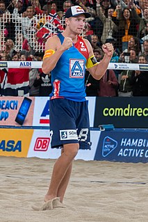 Christian Sørum Norwegian beach volleyball player