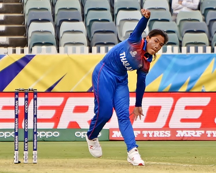 File:2020 ICC W T20 WC WI v T 02-22 Sutthiruang (06).jpg