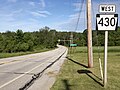 File:2022-06-05 08 40 54 View west along Pennsylvania State Route 430 (Station Road) at Pennsylvania State Route 89 in Greenfield Township, Erie County, Pennsylvania.jpg