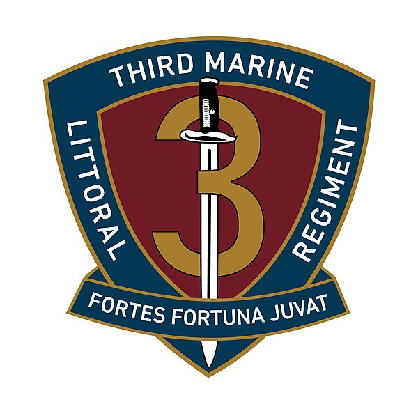 3rd Marine Littoral Regiment insignia