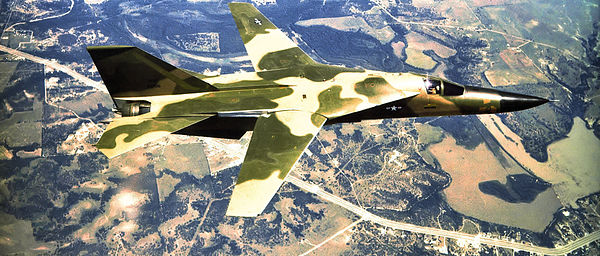 428th TFS Combat Lancer F-111A over Southeast Asia 1968