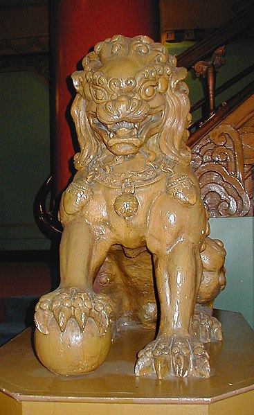 Male Imperial guardian lion
