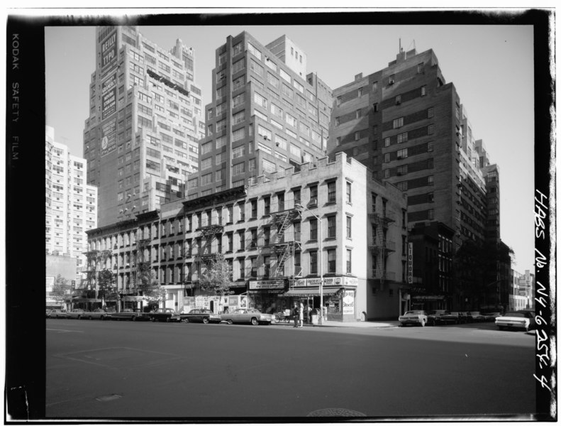 File:824-840 SECOND AVENUE GENERAL VIEW - United Nations Vicinity Area Study, Second Avenue, East Forty-first, East Forty-third, East Forty-fourth, East Forty-eighty, and East Forty HABS NY,31-NEYO,152-4.tif