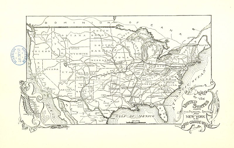 File:84 of 'The Land of Sunshine. Irrigation in New Mexico, etc. (A prospectus issued by the Rio Grande Irrigation and Land Co., with maps, etc.)' (11241364305).jpg