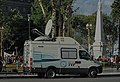 * Nomination TV Pública Argentina´s mobile unit in action strike of womans 18M2019 --Ezarate 22:16, 13 March 2019 (UTC) * Decline Tilted, blown-out highlights. Fixable? --C messier 16:11, 19 March 2019 (UTC)  Done --Ezarate 00:13, 20 March 2019 (UTC) Now it has too low contrast. And I 'm not sure about the top crop. --C messier 16:23, 20 March 2019 (UTC) contrast fixed Ezarate 23:42, 20 March 2019 (UTC) Now the highlights look weird. --C messier 09:49, 21 March 2019 (UTC) In my opinion, the picture is too dark in general. Alex of Canada 08:07, 28 March 2019 (UTC)  Oppose  Not done within a week. --XRay 09:16, 5 April 2019 (UTC)