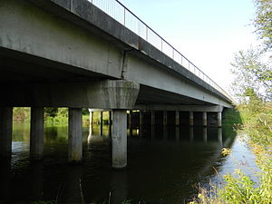 Autobahnbrücken Ljubljana-Rudnik (A1/A2) Most čez Ljubljanico na avtocesti A1