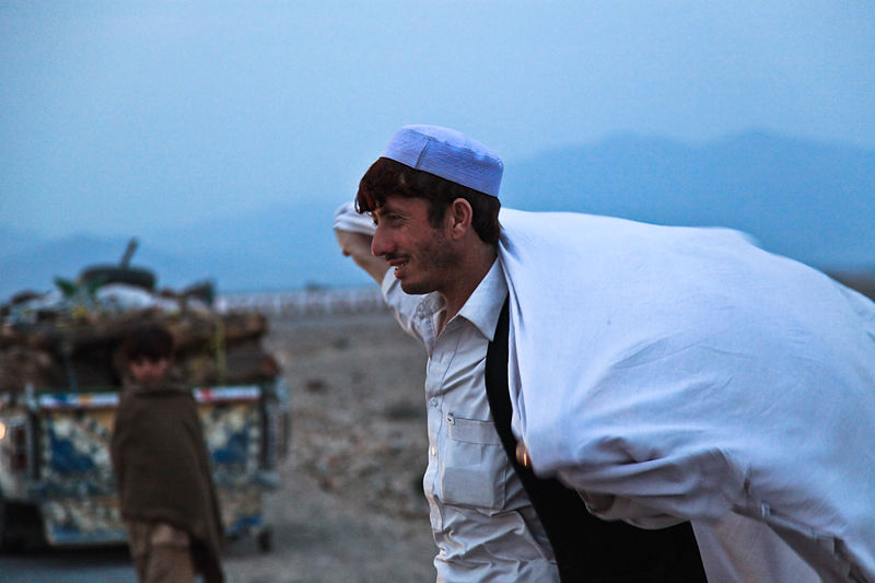 File:A local Afghan man watches his vehicle being searched by members of the Afghan Uniformed Police at a checkpoint, in the Nazyan district, Nangarhar province, Afghanistan, March 10, 2012 120310-A-LP603-191.jpg