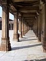 A row of pillars inside The Jama Masjid.JPG