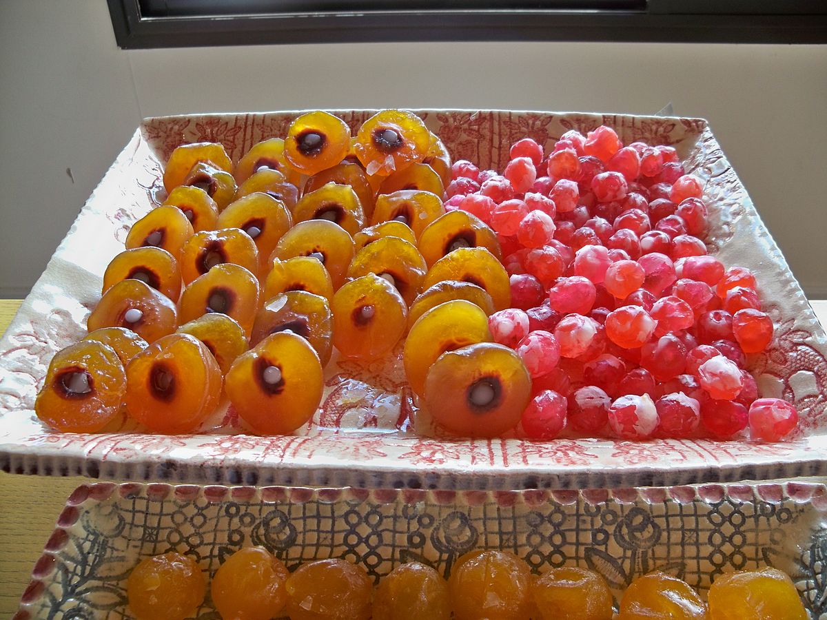 File:Abricots et cerises confites.JPG - Wikimedia Commons