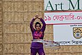 File:Acrobatic performance at Art Market by Shilpakala Academy 2024 127.jpg