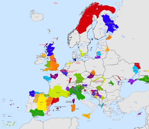 حركات انفصالية نشطة في أوروبا