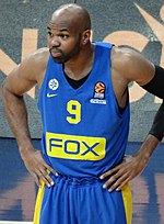 Alex Tyus, professional basketball player Alex Tyus 9 Maccabi Tel Aviv B.C. EuroLeague 20180320.jpg