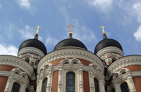 Alexander Nevsky Cathedral coupolas