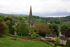 All Saints Bakewell, a parish church in Derbyshire All Saint's Parish Church, Bakewell, Derbyshire.jpg