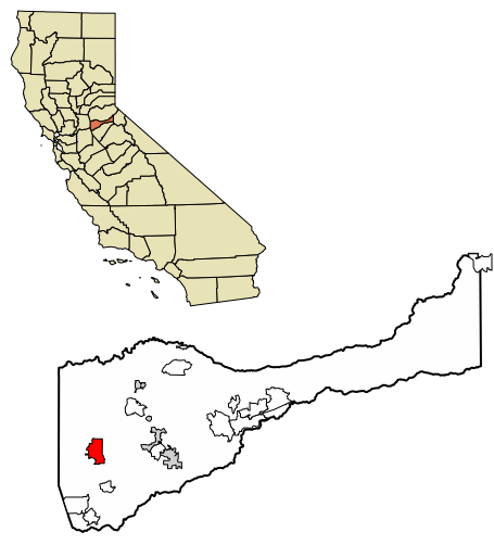 File:Amador County California Incorporated and Unincorporated areas Ione Highlighted 0636672.svg