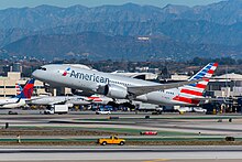 Some airlines are spending their own money on airport facilities. Pictured: An American Airlines Boeing 787-8 Dreamliner at LAX. American Airlines Boeing 787-8 Dreamliner (N805AN) at LAX (22922365062).jpg