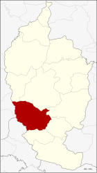 District de Na Chueak - Carte