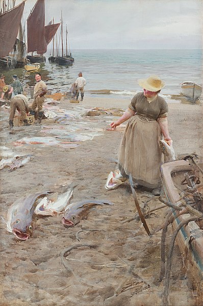 File:Anders Zorn - Fiskmarknad i St. Ives.jpg