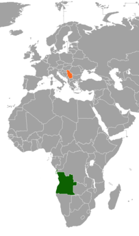 Angola–Serbia relations Diplomatic relations between the Republic of Angola and the Republic of Serbia