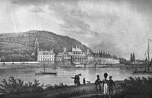 Schloss Pillnitz circa 1850 Ansicht Pillnitz um 1850.jpg