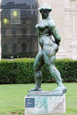L’Action enchaînée, 1908, jardin des Tuileries, Paris.