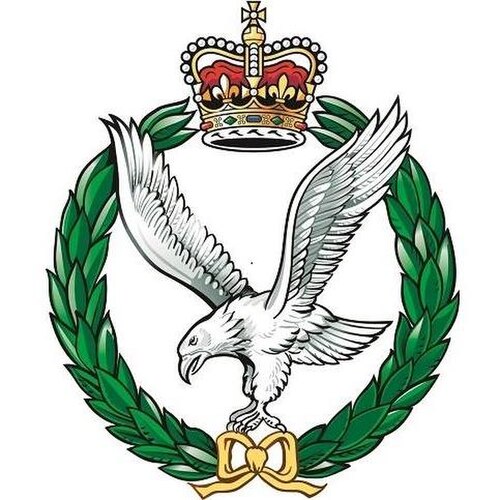 Cap Badge of the Army Air Corps.