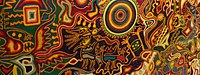 Arte Huichol - Cuadro de Estambre - I.jpg