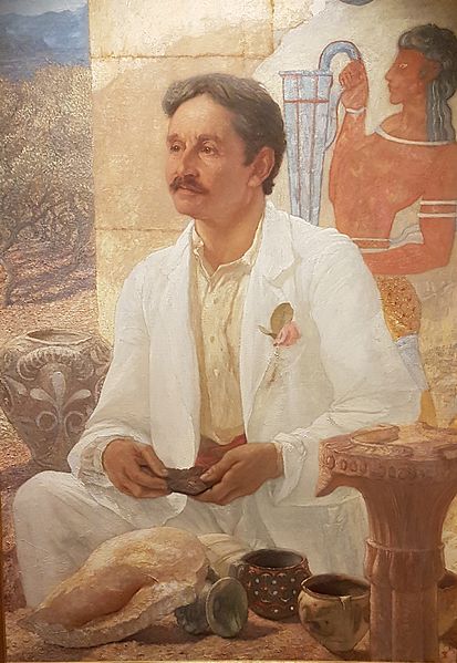 File:Arthur Evans portrait (frameless), 1907, by William Richmond, Ashmolean Museum, Oxford.jpg