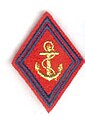 Shoulder patch of the marine artillery before the 2000s. This patch is sometimes still worn but not official anymore.