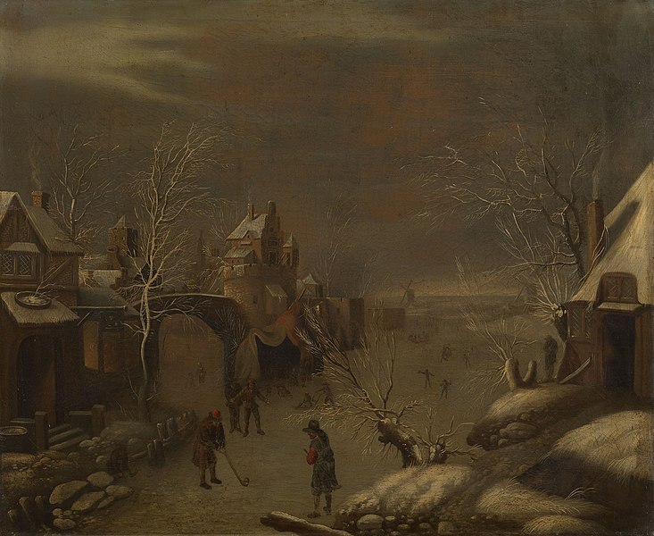 File:Attributed to Dutch School, 19th century - Winter landscape - RCIN 401101 - Royal Collection.jpg
