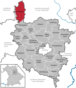 Auerbach in der Oberpfalz - Localizazion