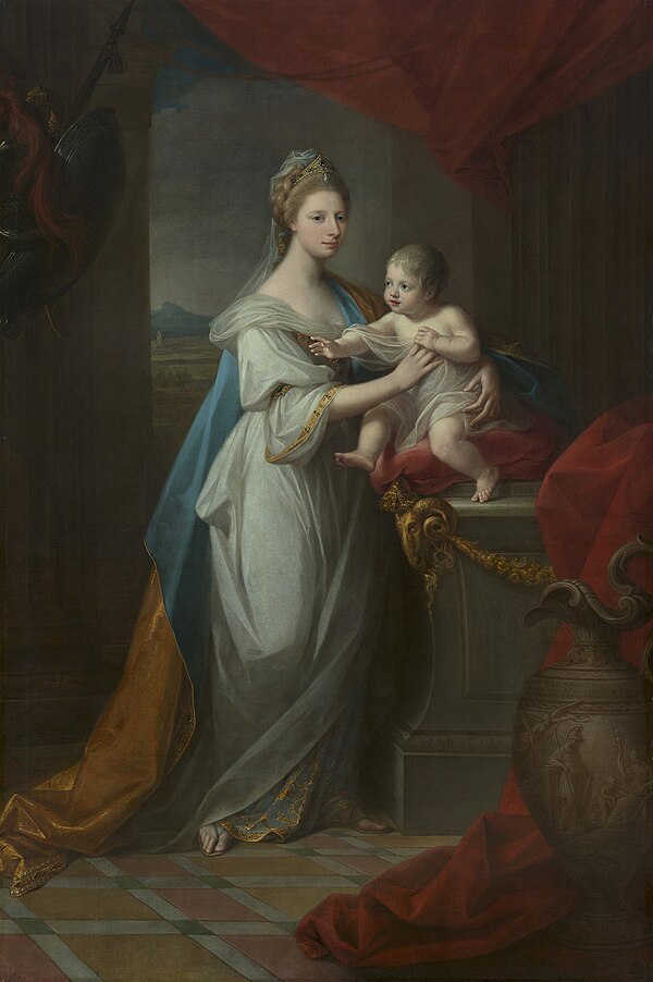 Augusta by Angelica Kauffman, 1767; Royal Collection, London