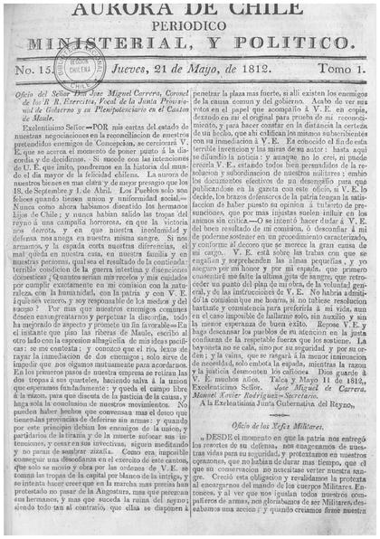 File:Aurora de Chile - Tomo I, N° 15 - 21 de mayo de 1812.pdf