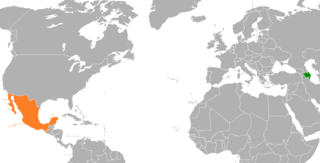 <span class="mw-page-title-main">Azerbaijan–Mexico relations</span> Bilateral relations