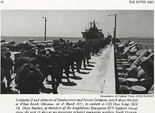 Marines coming aboard Blue Ridge for Vietnam at White Beach, on 25 March 1975 BR, Vietnam, 1975, Operation Eagle Pull & Operation Frequent Wind (evacuation of Saigon), file 01.jpg