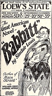 Gambar mini seharga Babbitt (film 1924)