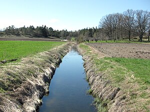 Balingsholmsån vid Balingsholms gård.