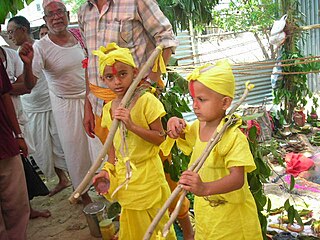 <i>Tagadhari</i> Hindu castes wearing sacred thread