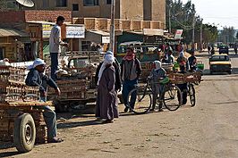 Straat in Al-Bawiti