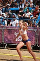 Deutsch: Beachhandball bei den Olympischen Jugendspielen 2018 in Buenos Aires; Tag 7, 13. Oktober 2018; Mädchen, Spiel um Platz Drei – Ungarn-Niederlande 2:0 English: Beach handball at the 2018 Summer Youth Olympics in Buenos Aires at 13 October 2018 – Girls Bronze Medal Match – Hungary-Netherlands 2:0 Español: Handball de playa en los Juegos Olimpicos de la Juventud Buenos Aires 2018 en 13 de octubre de 2018 – Partido por la medalla de bronce femenino - Hungría-Países Bajos 2:0